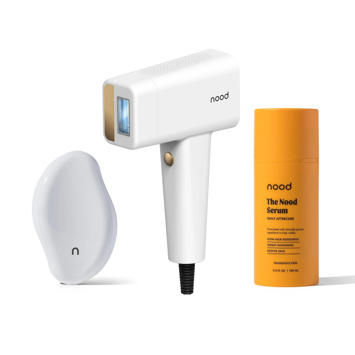 Nood Hair Removal Device - White Amazon.com: Nood™ NEW Flasher 2.0 + Shaving Starter Kit  main image 2